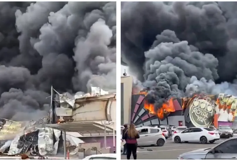 Imágenes impactantes del incendio en Plaza Cinépolis de Culiacán Imágenes impactantes del incendio en Plaza Cinépolis de Culiacán