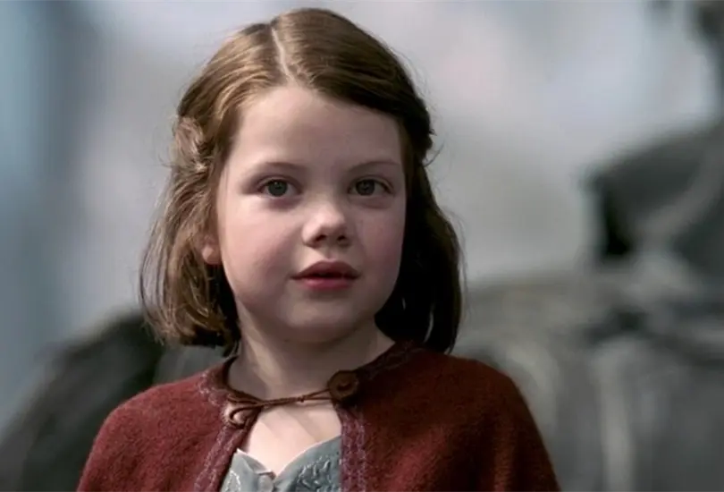 Lucy Pevensie en Las cr&oacute;nicas de Narnia.