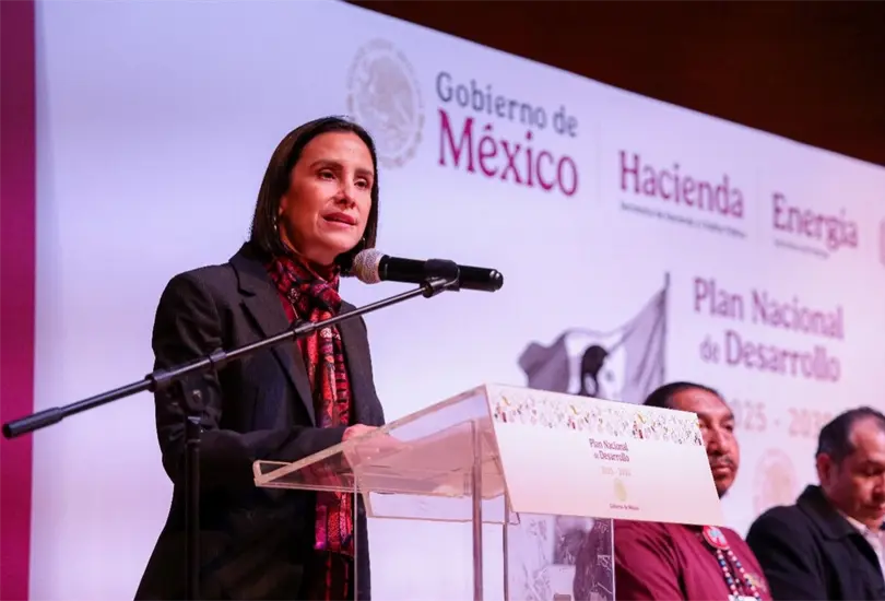 Luz Elena Escobar, titular de la Secretar&iacute;a de Energ&iacute;a.