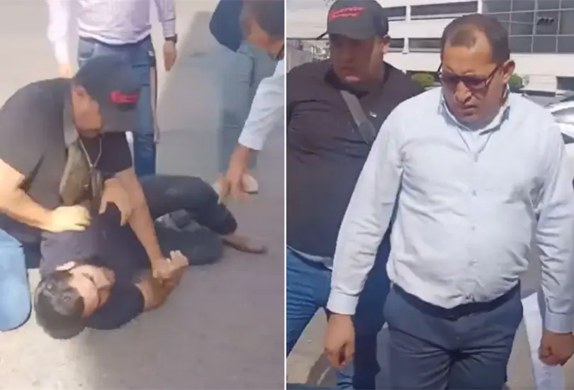 Agentes confunden y someten a civil inocente: Usted disculpe Agentes confunden y someten a civil inocente: Usted disculpe