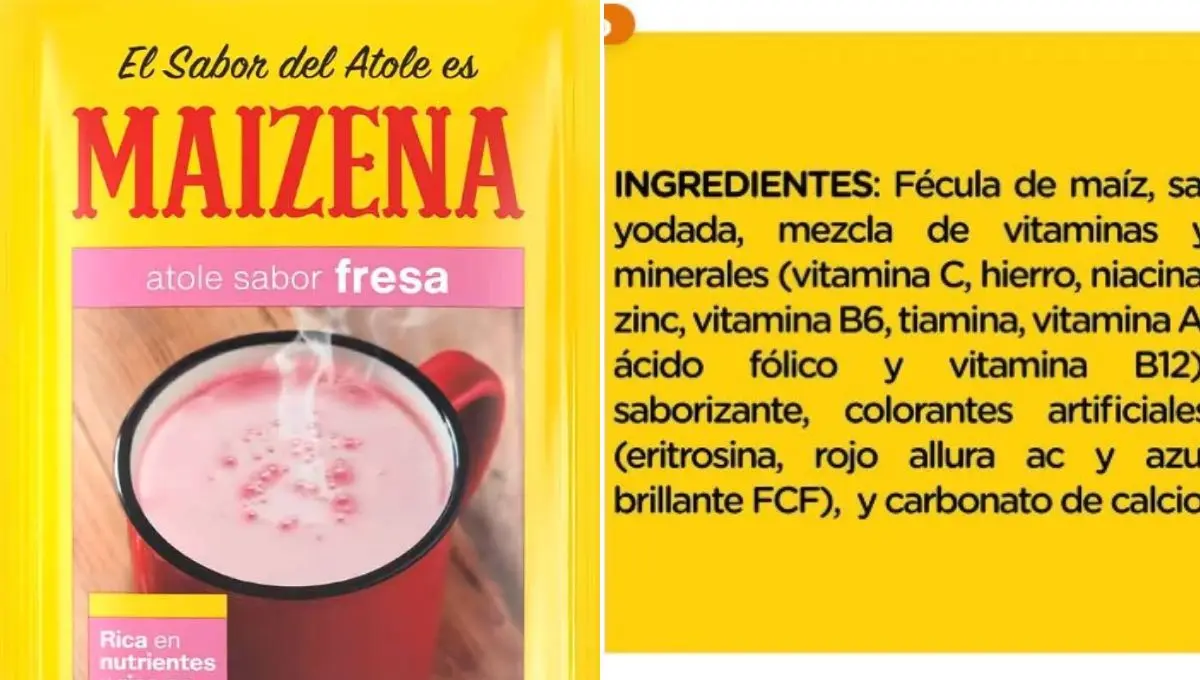 Atole Maizena Sabor Fresa Captura de pantalla