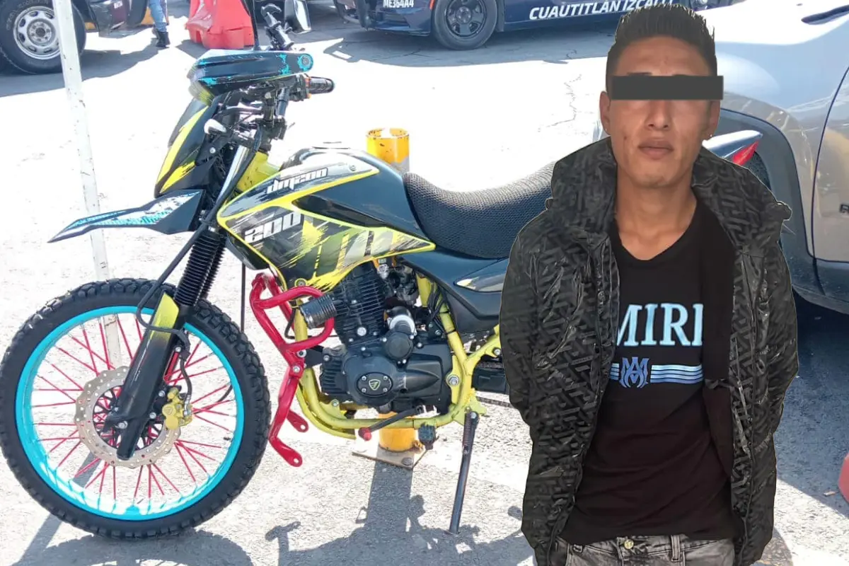  Detienen a ladrones que intetaban vender moto robada a víctima 