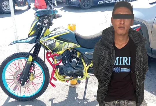 Detienen a ladrones que intetaban vender moto robada a víctima