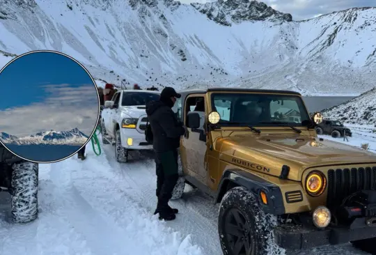 Esta parte del Nevado de Toluca se encuentra protegido