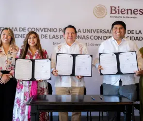 Pensión Universal de discapacidad permanente: Joaquín Díaz Mena refuerza apoyo en Yucatán