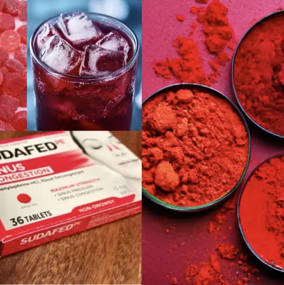 Colorante rojo N.º 3 prohibido: ¿son seguros otros colorantes usados en alimentos?