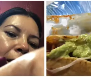 Mujer asegura que Juan Gabriel se manifestó en el papel de su taco | VIDEO