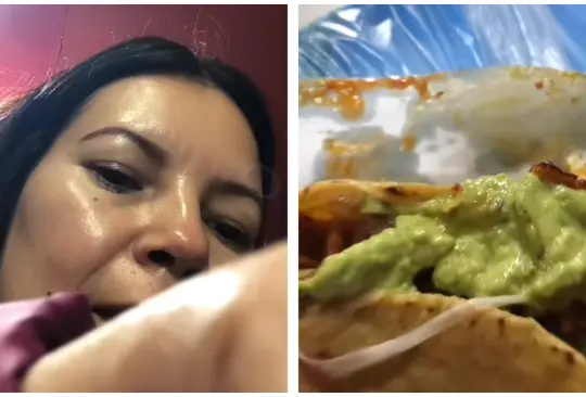 Mujer asegura que Juan Gabriel se manifestó en el papel de su taco | VIDEO