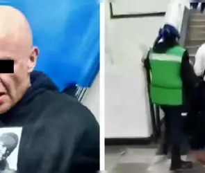 Ataque en el Metro Tacubaya: Sujeto acosa a joven y agrede a policía