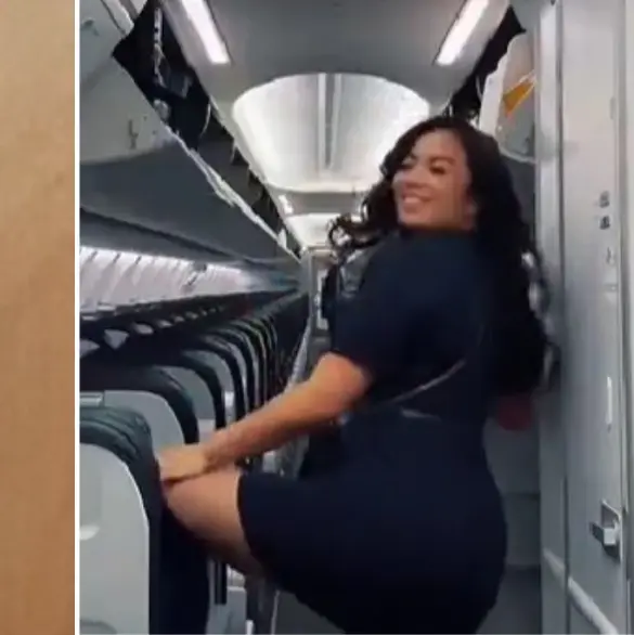 Azafata es despedida por publicar un video haciendo twerking en un avión