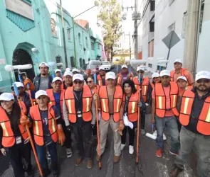 Ale Rojo de la Vega encabeza Limpia Cuauhtémoc en la Guerrero