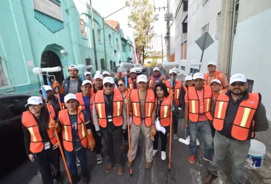 Inicia el programa "Limpia Cuauhtémoc" con jornada de mejora en la colonia Guerrero.