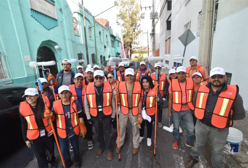 Inicia el programa "Limpia Cuauht&eacute;moc" con jornada de mejora en la colonia Guerrero.