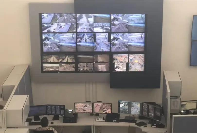 Desde el centro de vigilancia, los delincuentes coordinaban sus cr&iacute;menes.