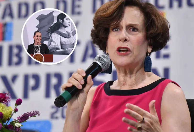 Denise Dresser arremeti&oacute; contra Claudia Sheinbaum y Donald Trump.