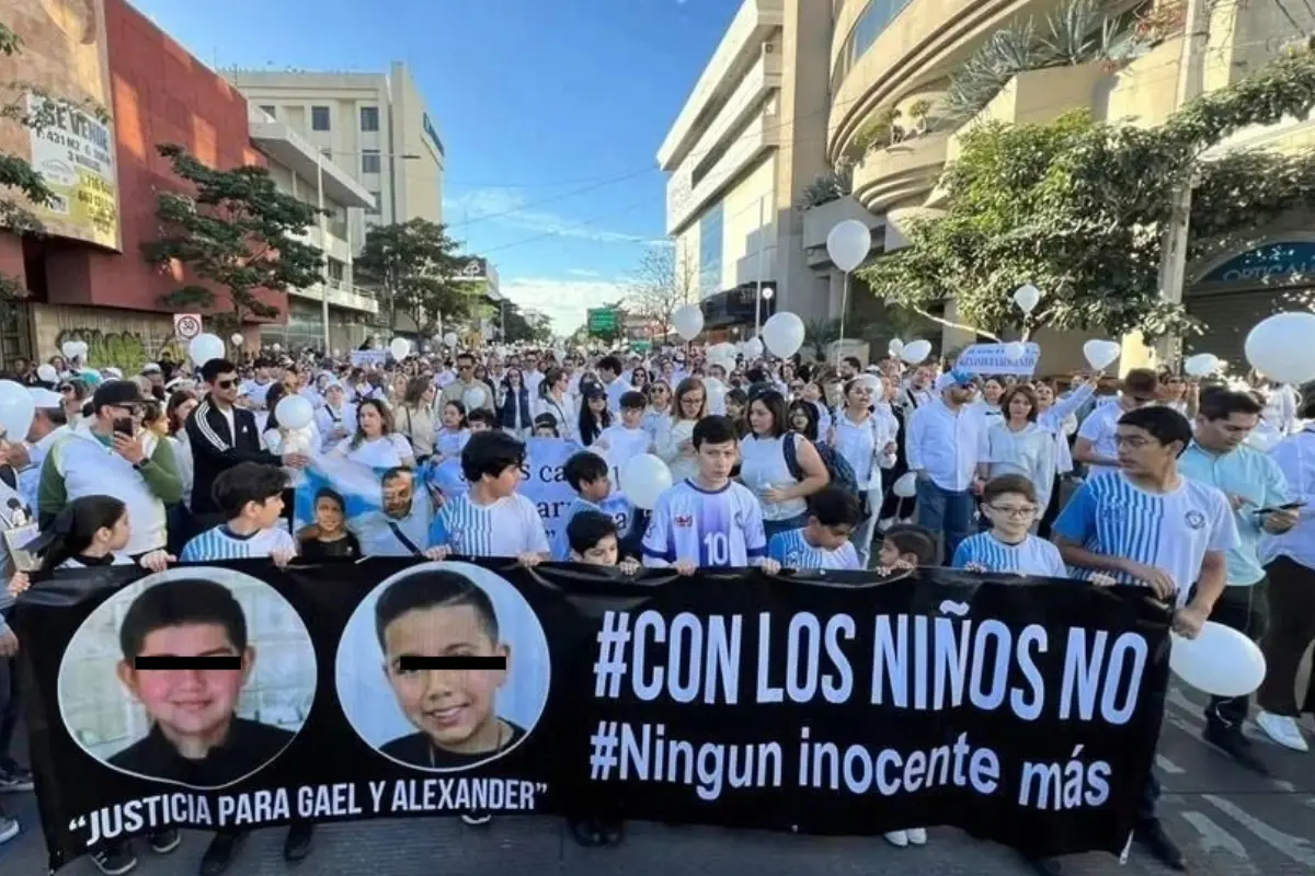  Culiacán exige justicia por Alexander y Gael 