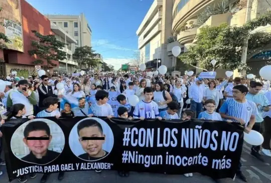 Culiacán exige justicia por Alexander y Gael