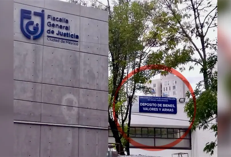 Millonario robo a la Fiscal&iacute;a CDMX: sustraen 11 millones de pesos de una bodega