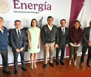 Luz Elena Gónzalez se reúne con directivos de Iberdrola y Sempra Infraestructura