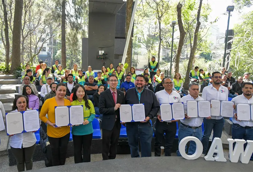 Tambi&eacute;n se firm&oacute; un convenio en materia de desarrollo sostenible con Asez Wao