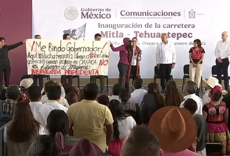 La activista acus&oacute; que las mujeres no tienen acceso a la justicia en Oaxaca. 