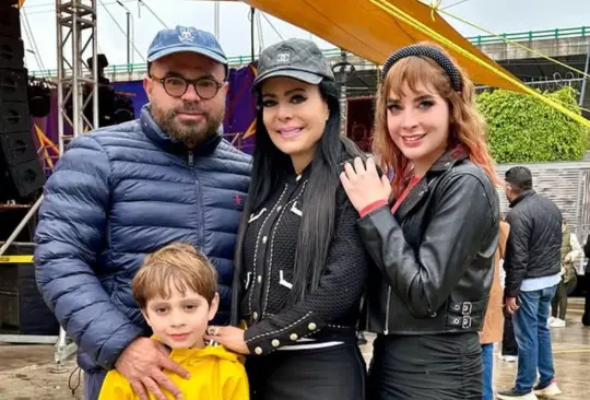 Maribel Guardia con su nuera