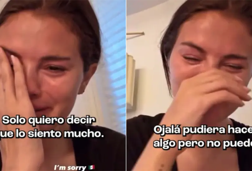 Selena G&oacute;mez no pudo contener el llanto