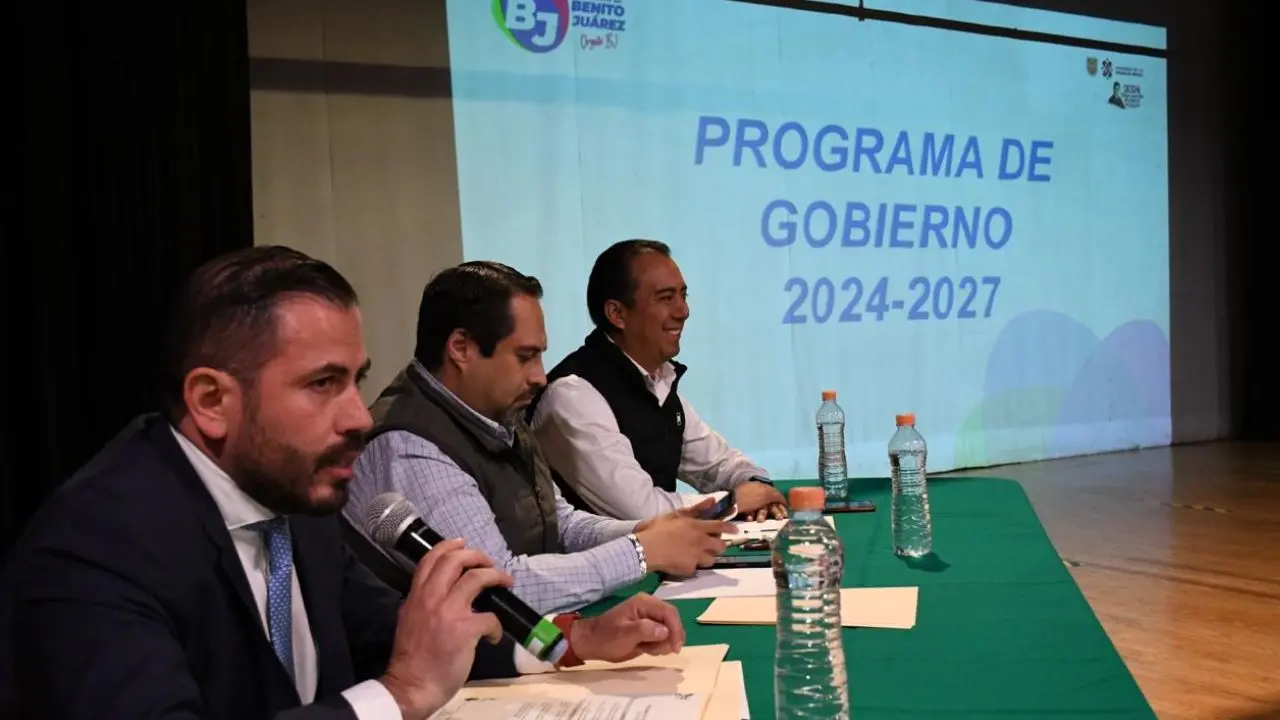  Se presentó con la población de la alcaldía el programa de gobierno 