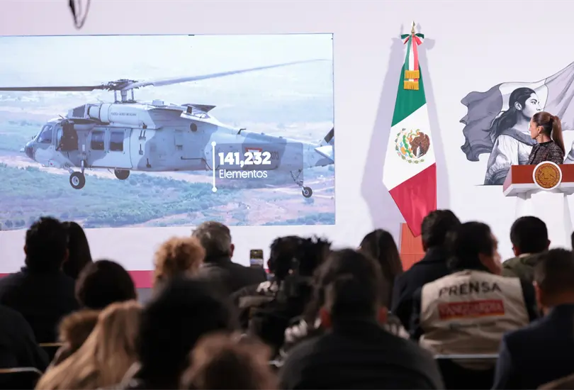 La incidencia delictiva en el sexenio de Sheinbaum.