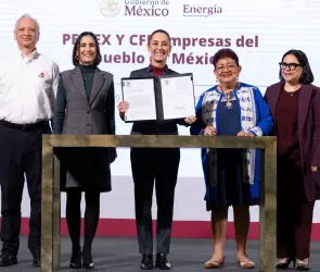 Sheinbaum y Sener presentan leyes secundarias en materia energ&eacute;tica