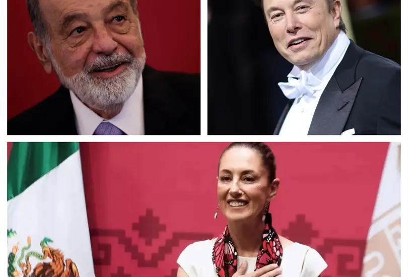 La presidenta Claudia Sheinbaum defendi&oacute; a Slim
