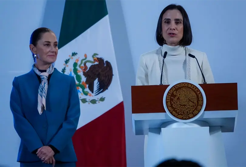 Luz Elena Gonz&aacute;lez respalda a Sheinbaum ante aranceles de Trump