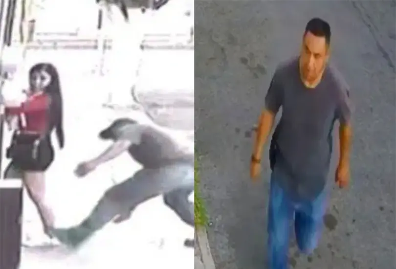 En el video se observa c&oacute;mo el sujeto se baja del autom&oacute;vil y agrede sexualmente a la joven. 