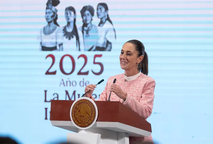 Sheinbaum llama al sector empresarial a fortalecer el Plan M&eacute;xico