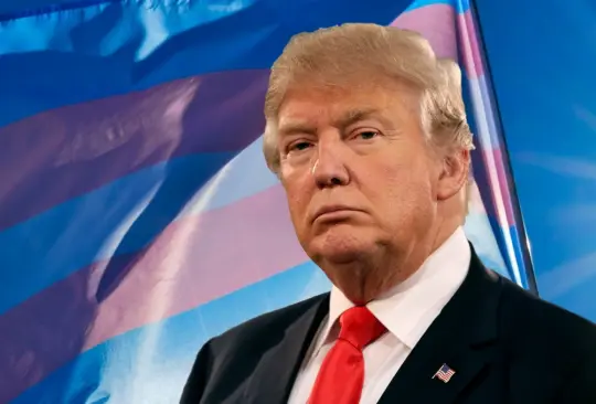 Donald Trump suspenderá tratamientos hormonales para personas trans en prisión.