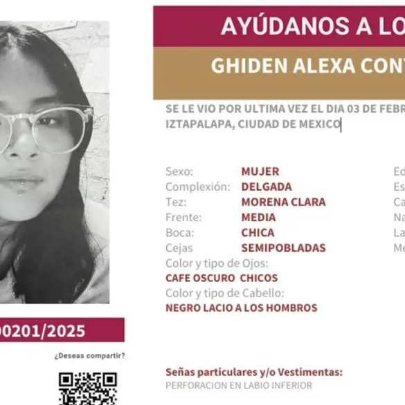 Alerta Amber: Ghiden Alexa salió a la tienda y desapareció 