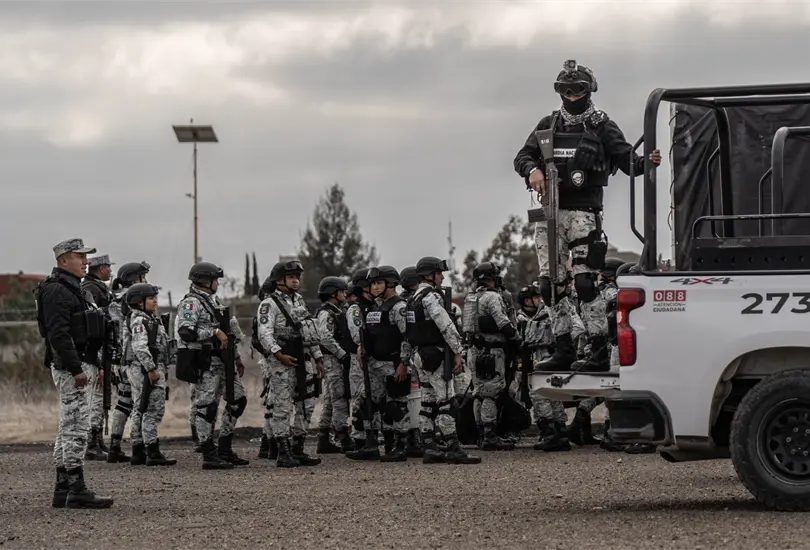 Guardia Nacional llega a la frontera del país Guardia Nacional llega a la frontera del país