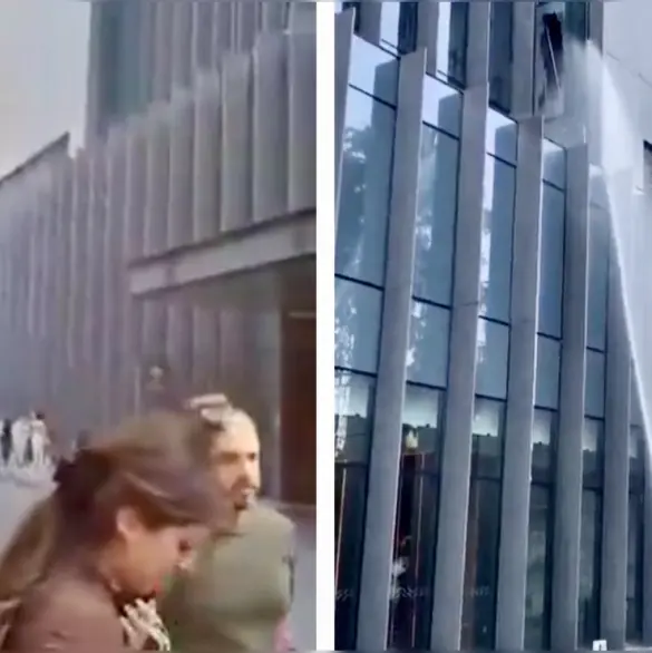 Incendio en Plaza Artz: desalojan a clientes y empleados | VIDEO