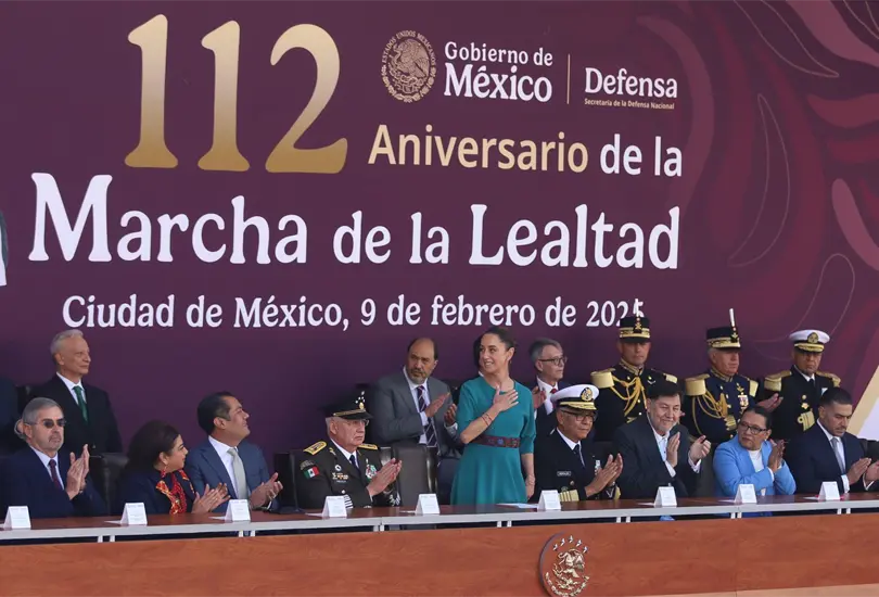 La Marcha de la Lealtad fue celebrada en la ma&ntilde;ana del domingo 9 de febrero