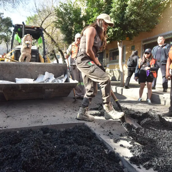 Alessandra Rojo de la Vega lidera jornada de limpieza en la alcaldía Cuauhtémoc