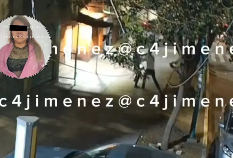 El momento qued&oacute; captado por c&aacute;maras de seguridad