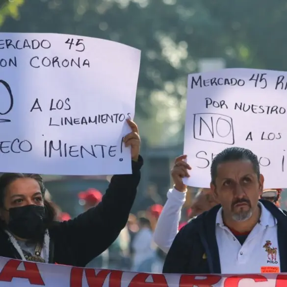 Comerciantes ponen de cabeza la CDMX con megamarcha; esto se sabe