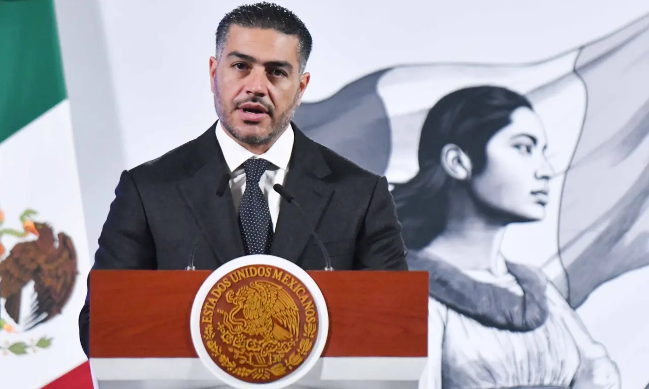  Omar García Harfuch asistió a la conferencia de prensa de la presidenta Claudia Sheinbaum 