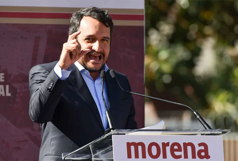Andr&eacute;s Manuel L&oacute;pez Beltr&aacute;n, secretario general de organizaci&oacute;n de Morena