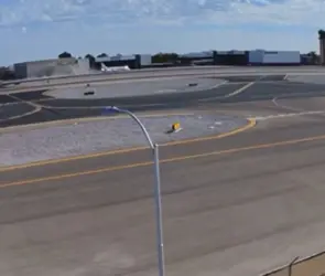 Captan el momento exacto en que dos aviones de EE.UU. chocan