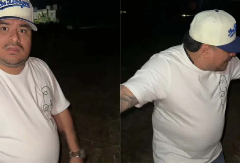 El hombre se mostr&oacute; sumamente enojado con su familia