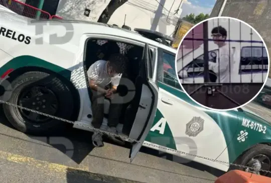 El sujeto detenido ya se encuentra bajo el resguardo de las autoridades. 