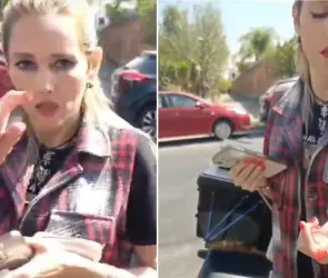 Lady 10 pesos: mujer se niega a pagar y acusa de robo a repartidor de Uber