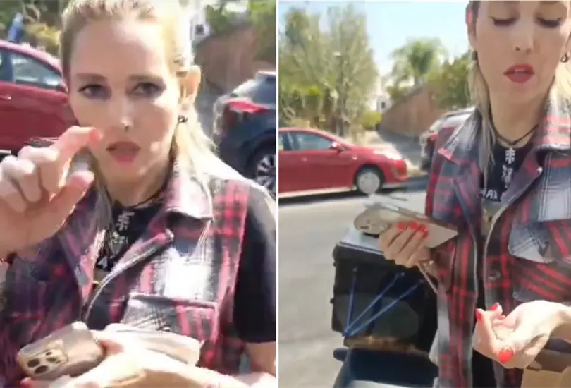 Lady 10 pesos se niega a pagar y acusa de robo a repartidor