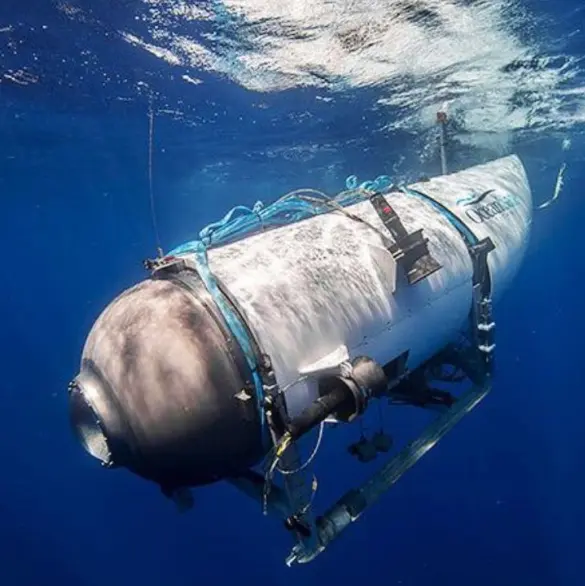 Revelan nuevo audio de la implosión del submarino Titán; tripulantes iban a ver los restos del Titanic